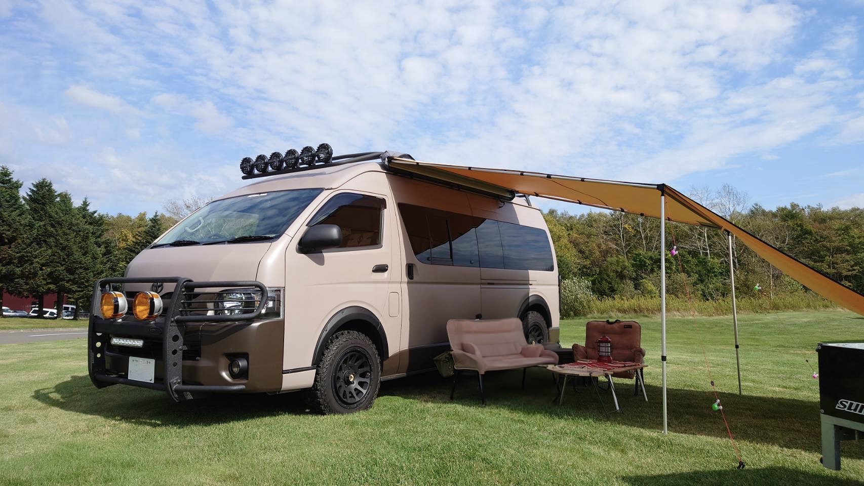 ハイエースのカスタム対応 | 北海道江別の車カスタムなら株式会社ハングアウト